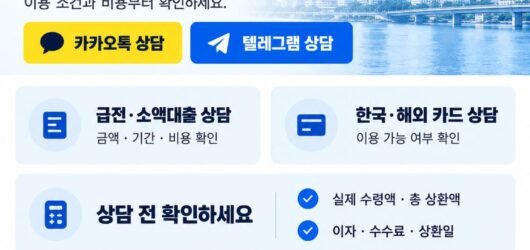 베트남급전.com 이용 안내｜상담 전 확인사항
